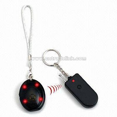 1-on-1 Radio Frequency Remote Control Keyfinder with Rotary LED