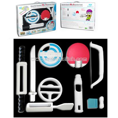 11 In 1 Sports Resort Kit for Wii Video Game Accessories