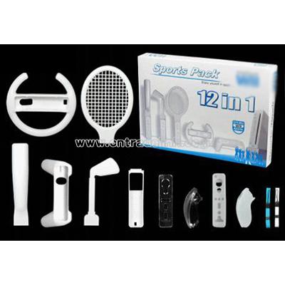 12 In 1 Sports Pack for Wii Video Game Accessories