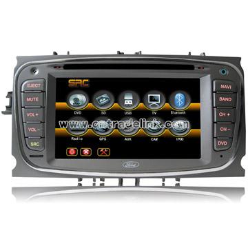 2 Din Car DVD Player with GPS/DVB-T/IPOD for FORD MONDEO