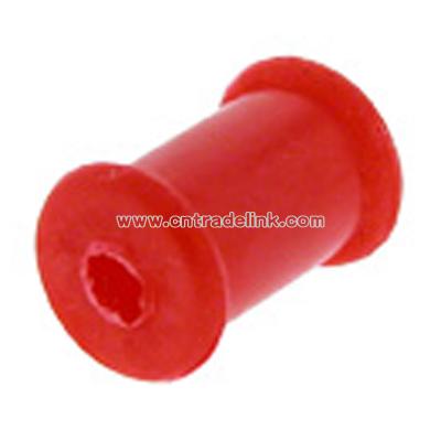2 Gauge Red FLEXIBLE Silicone Tunnel