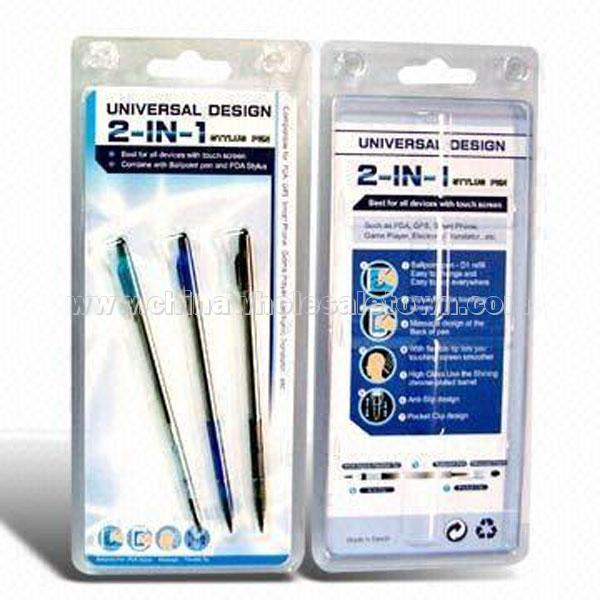 2-in-1 Universal Metal Stylus Pens