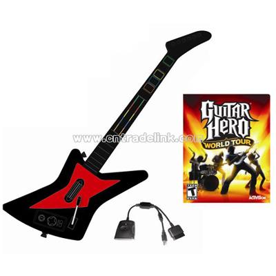 2 in 1 Wireless Guitar for PS3 PS2