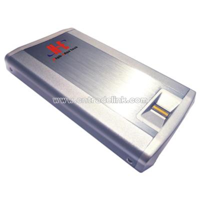 2.5inch SATA FingerPrint HDD Enclosure with OTB