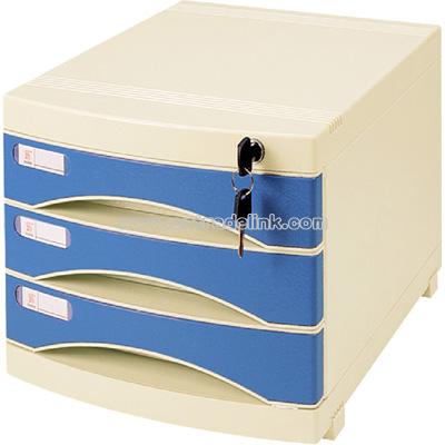 3 layers file cabinet