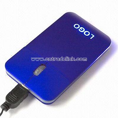 3D Card Shaped Optical Mouse