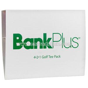 4-2-1 Golf Tee Packet - 2-3/4