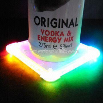 4 LEDs Neon Coaster