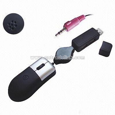 4-in-1 Laser Microphone Mouse