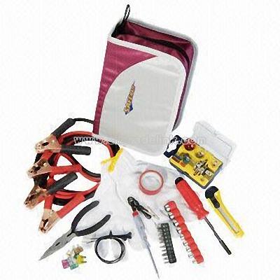 48 Pieces Car Emergency Kit