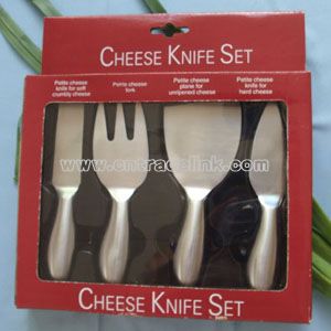 4pc Cheese Knife Set
