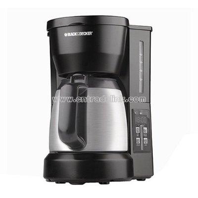 5-Cup Programmable Coffeemaker with Stainless Carafe