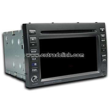 6.5-inch 2din Car DVD Player with Bluetooth, GPS, RDS, Dual-Zone, Steering Wheel Control for PEUGEOT