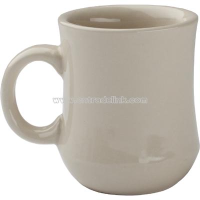 7 1/2 oz White Bell Shape Mug
