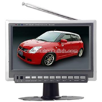 7 Inch TFT LCD TV /Digital Photo Frame with USB Jack&Card Reader,MP3/MP4