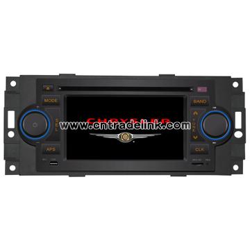 7-inch 2din Car DVD Player with Bluetooth, GPS, RDS, Dual-Zone, Steering Wheel Control (for CRYSLER)