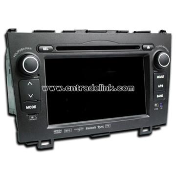 7-inch 2din Car DVD Player with Bluetooth, GPS, RDS, Dual-Zone, Steering Wheel Control for HONDA CR-V
