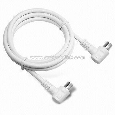 9.5mm Right Angled Plug Audio/Video Cable