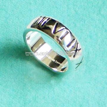 925 Sterling Silver Ring (Super A Quality)