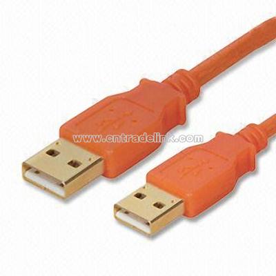 A Male to B Male USB 2.0 Cables