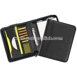 A5 ZIPPED RINGBINDER CONFERENCE FOLDERS