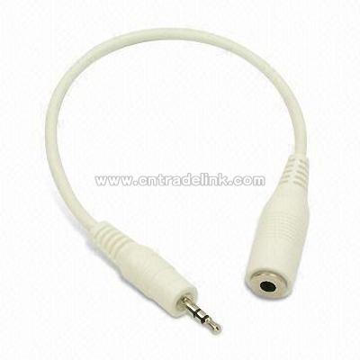 AV Cable Assembly with Mono Plug to Jack