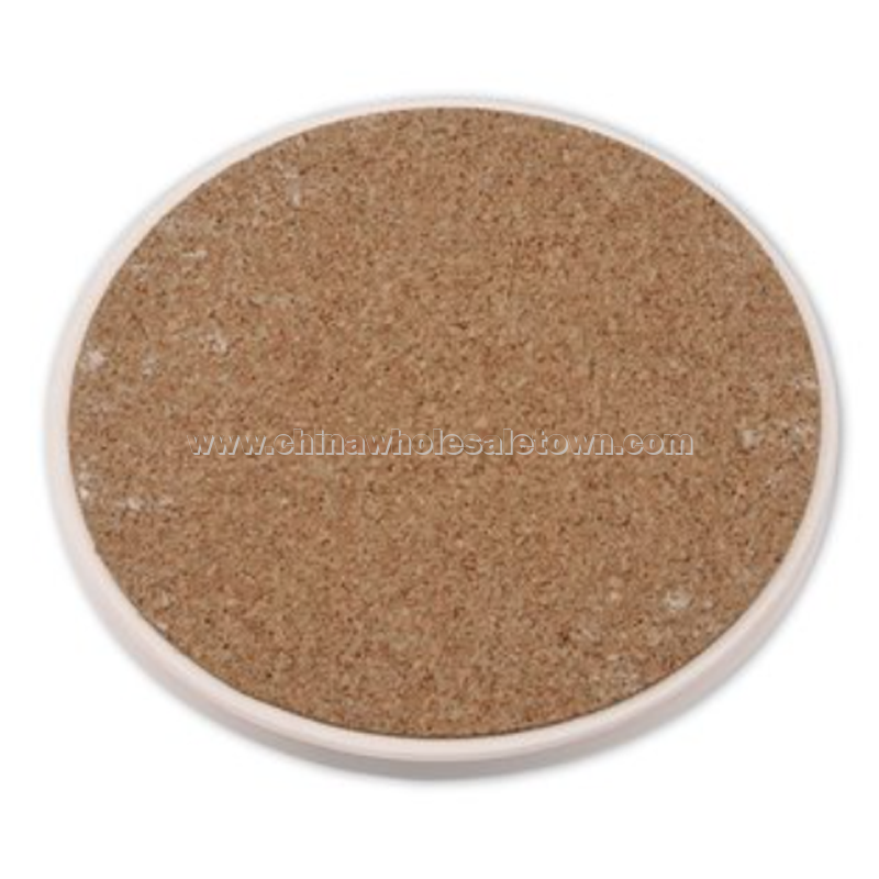 Absorbent Stone Coaster Duo - Round