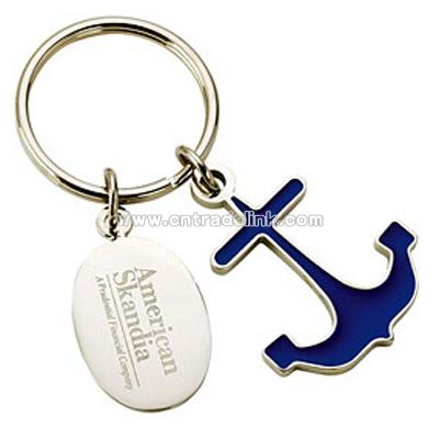 Anchor Keychain - Personalized