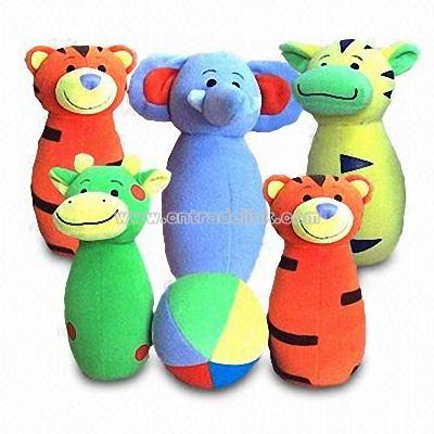 Animal bowling Baby Soft Toys