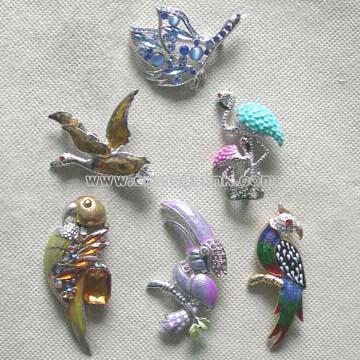 Animal-shaped Brooches
