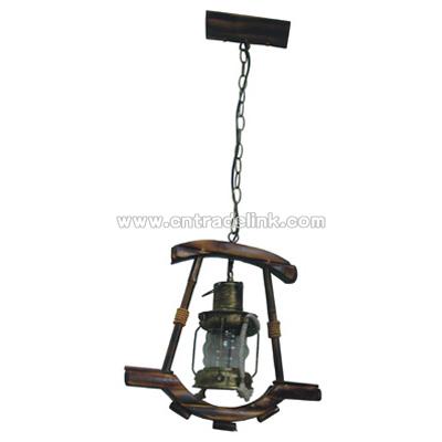 Antique Iron Art Lamp