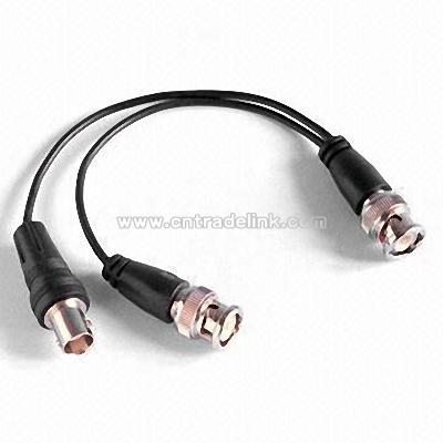 BNC Male to BNC Male/Female Multimedia Cable