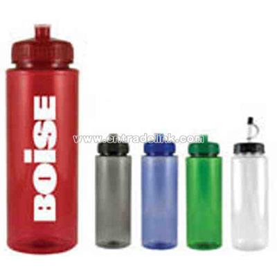 BPA free 32 oz. PETE sports bottle