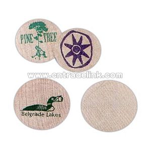 Ball markers made of wood