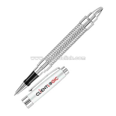 Ballpoint pen & roller ball with twist action
