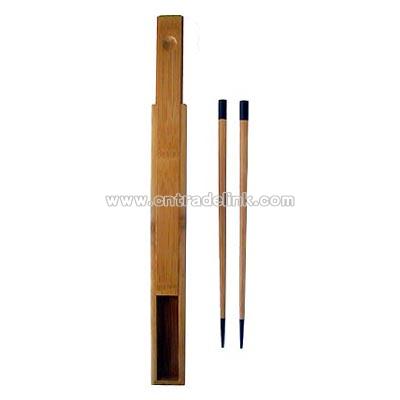 Bamboo Chopstick Case Set