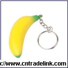 Banana Stress Ball with key ring