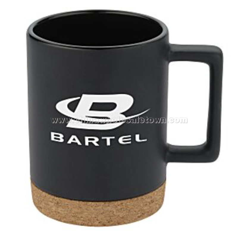 Bates Coffee Mug with Cork Base - 14 oz.