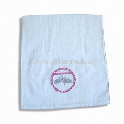 Bath Towel with Embroider Logo