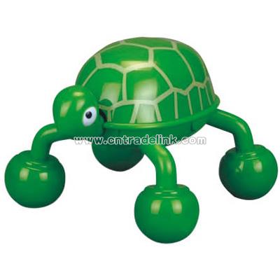 Battery operated turtle shaped massager