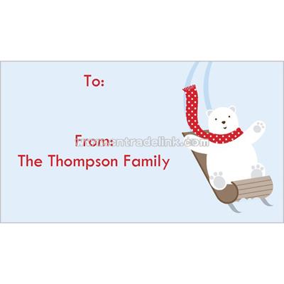 Beary Merry Gift Tag