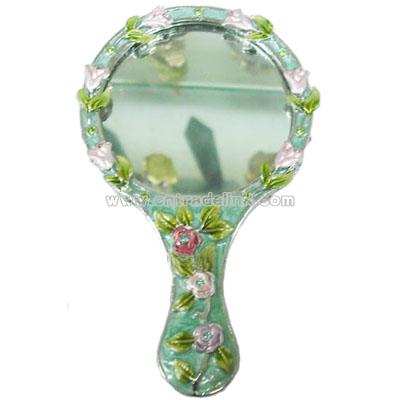 Bejeweled Hand Mirror