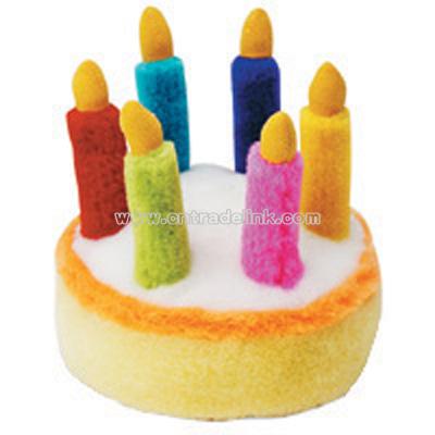 Birthday Cake Plush Musical Toy