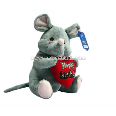 Birthday Gift Stuffed Rat