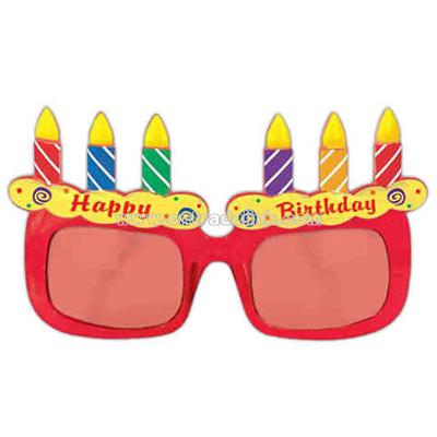 Birthday cake shaped sunglasses