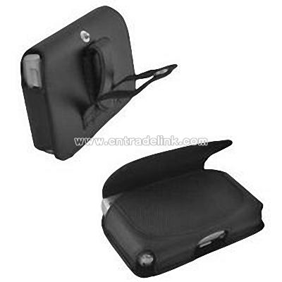 Black Leather Case Pouch FOR Nokia N86 8MP Cell Phone