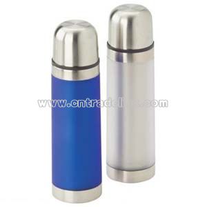 Blue Or Silver Thermal Drink Flasks
