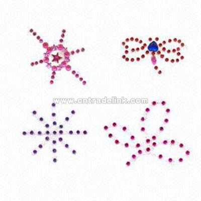 Product Name: Body Crystal Tattoos/Rhinestone Stickers Item No: 121623511371 