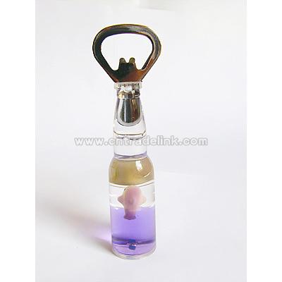 Bottle Shape Liquid Bottle Opener