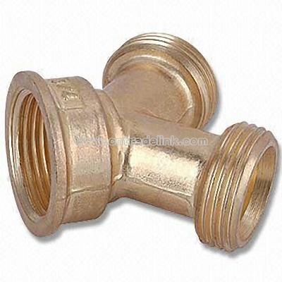 Brass Fitting with Forged Body